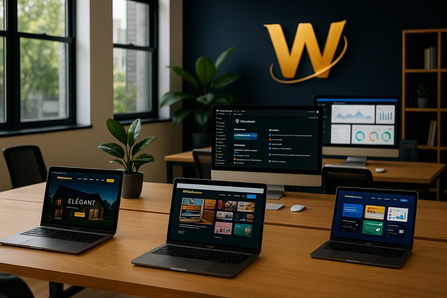 création de site vitrine pour entrepreneurs locaux